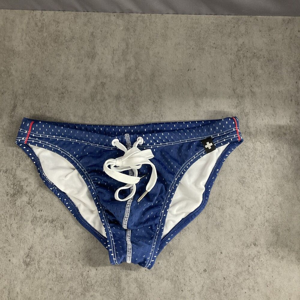 Andrew Christian Men’s Swim Blue Size Small